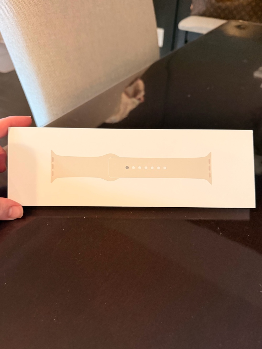 Silicone Watch Band - Cream 46MM